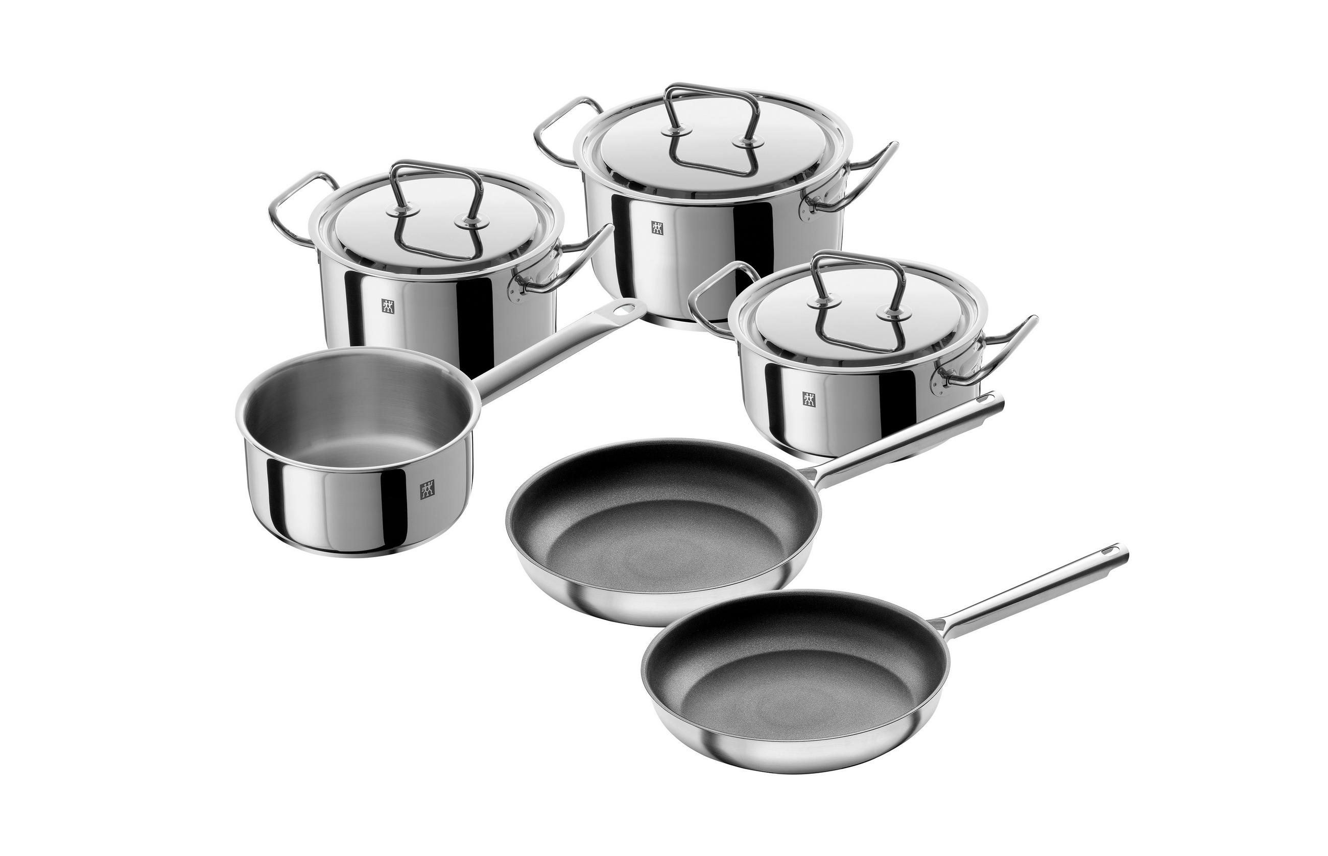 KOCHTOPFSET TWIN CLASSIC 6-teilig  - Edelstahlfarben, Basics, Metall - Zwilling