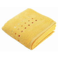 HANDTUCH 50/100 cm Quattro Gelb  - Gelb, KONVENTIONELL, Textil (50/100cm) - Esposa
