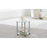 BEISTELLTISCH in Chromfarben - Chromfarben, Design, Glas/Kunststoff (34/45/34cm) - Boxxx BEISTELLTISCH in Chromfarben - Chromfarben, Design, Glas/Kunststoff (34/45/34cm) - Boxxx