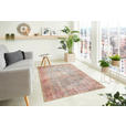 VINTAGE-TEPPICH 120/170 cm Lago Grau, Rostfarben  - Rostfarben/Grau, LIFESTYLE, Textil (120/170cm) - Novel