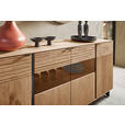 SIDEBOARD Eichefarben  192/94/44 cm  - Eichefarben/Anthrazit, Natur, Glas/Holz (192/94/44cm) - Valnatura