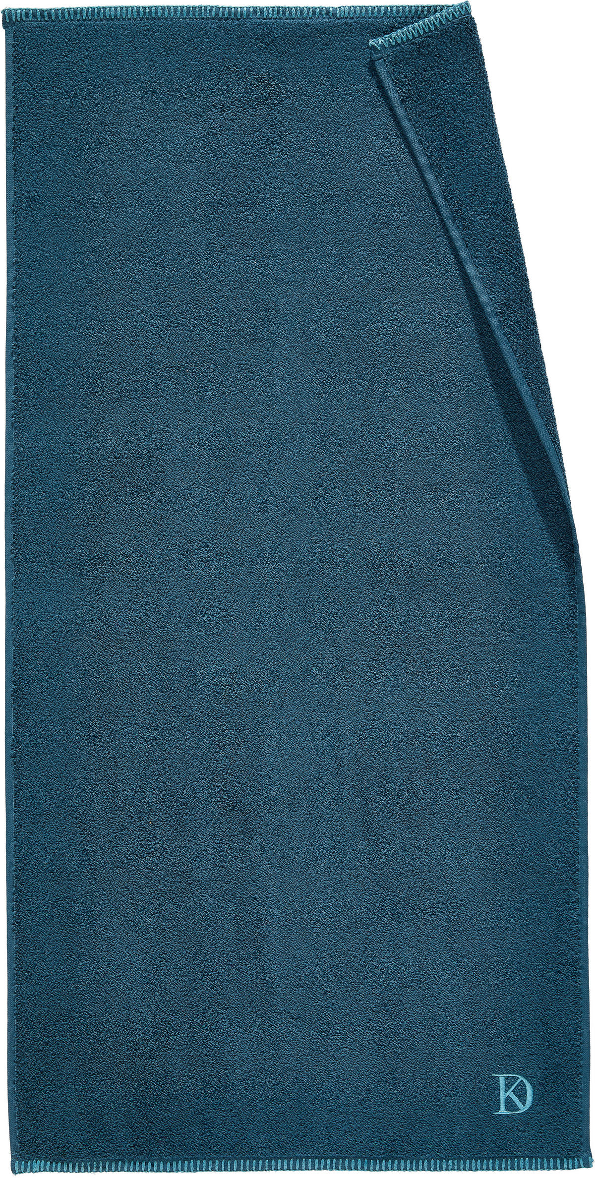 HANDTUCH BOLANO Petrol  - Petrol, KONVENTIONELL, Textil (50/100cm) - Dieter Knoll