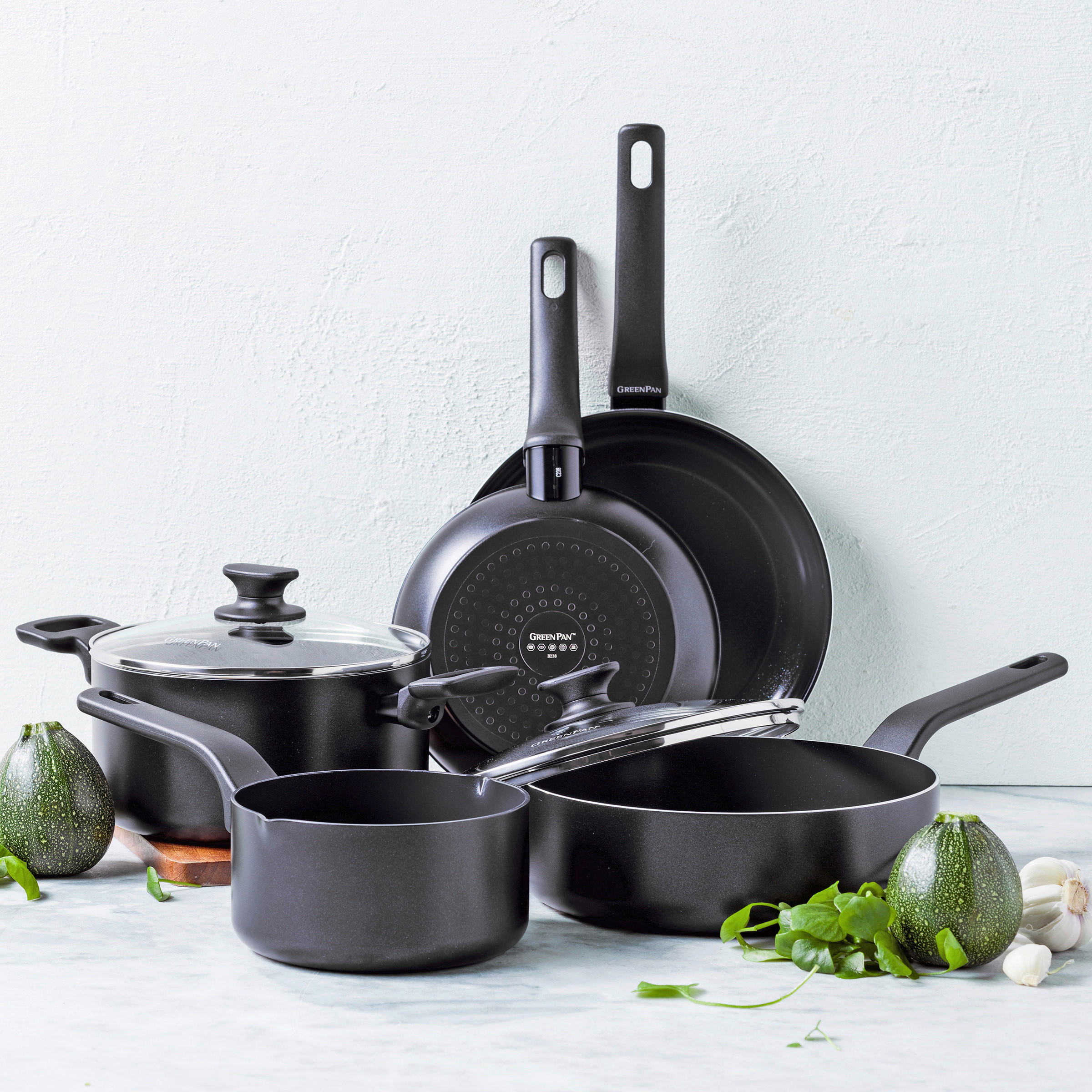SCHMORPFANNE Essence Keramikbeschichtung 28 cm  - Schwarz, Basics, Glas/Metall (28cm)