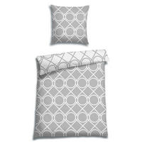 BETTWÄSCHE 2-teilig Renforcé 135/200 cm  - Grau, Design, Textil (135/200cm) - Florella