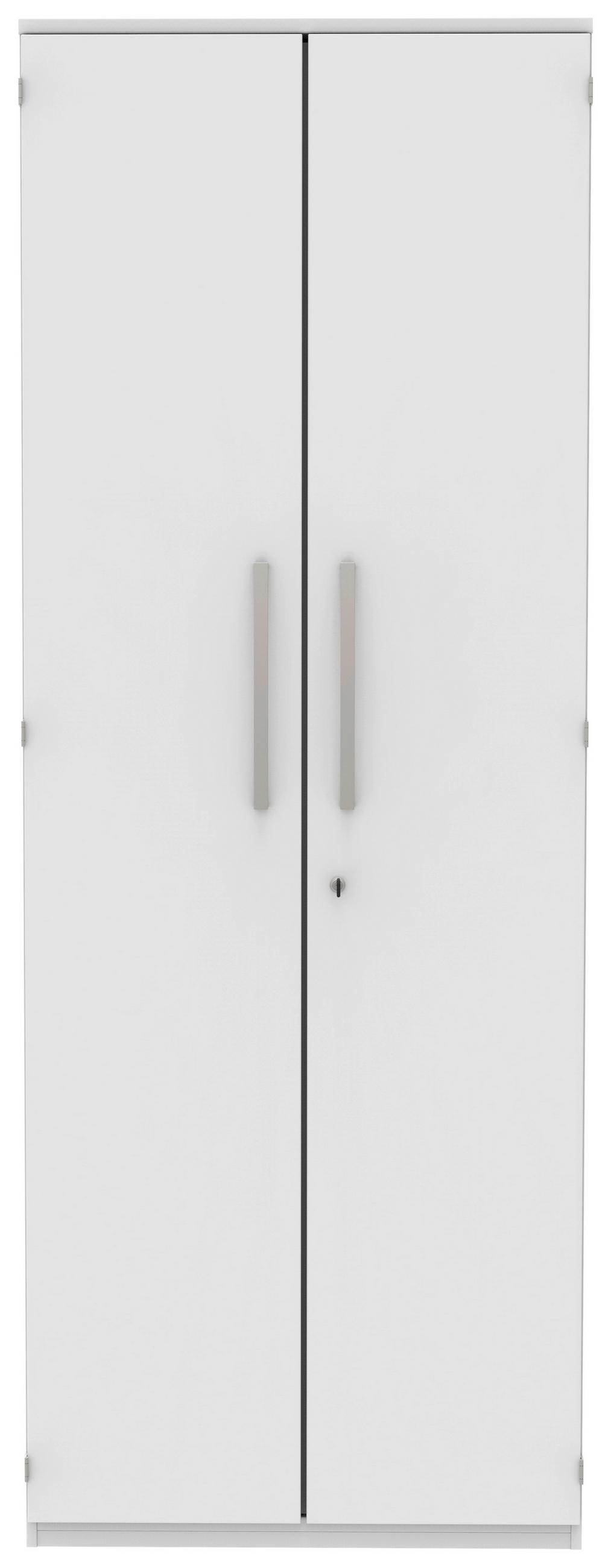 AKTENSCHRANK Weiß  - Weiß, KONVENTIONELL, Holzwerkstoff (80/217,4/43cm) - Moderano