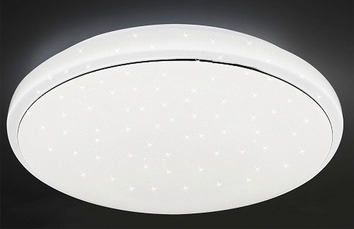 LED-DECKENLEUCHTE 49/49/10 cm   - Weiß, Basics, Metall (49/49/10cm)
