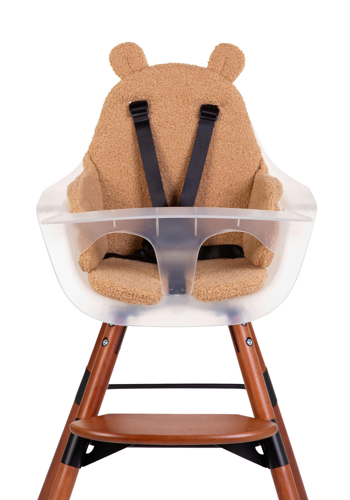 HOCHSTUHLEINLAGE Evolu Teddy Braun  - Braun, Basics, Textil (65/2,5/58cm) - Childhome