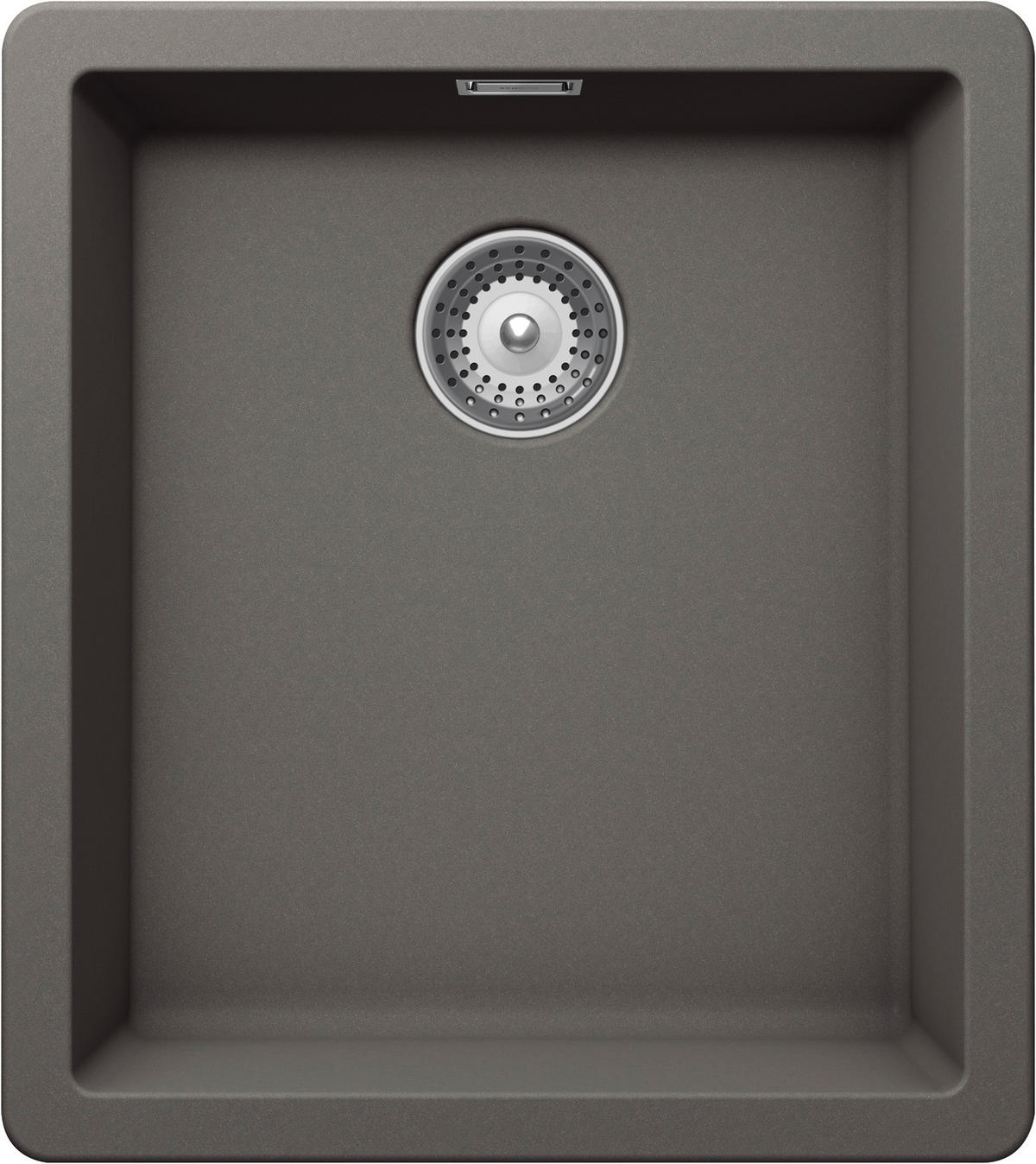 SPÜLE GREN100SASIL  - Grau, Basics, Stein (40,6/45,6cm) - Schock