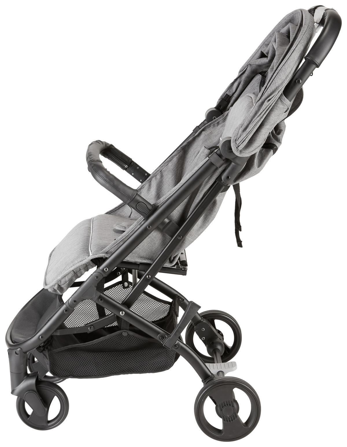 KIŠOBRAN KOLICA  Trolly  - siva/crna, Trendi, tekstil/metal - Jimmylee