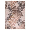 OUTDOORTEPPICH 60/110 cm Floral Beige  - Beige, LIFESTYLE, Kunststoff/Textil (60/110cm) - Novel