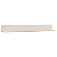 VÄGGHYLLA  160/18,1/21,9 cm  - sandfärgad/ekfärgad, Natur, trämaterial (160/18,1/21,9cm) - Ti'me
