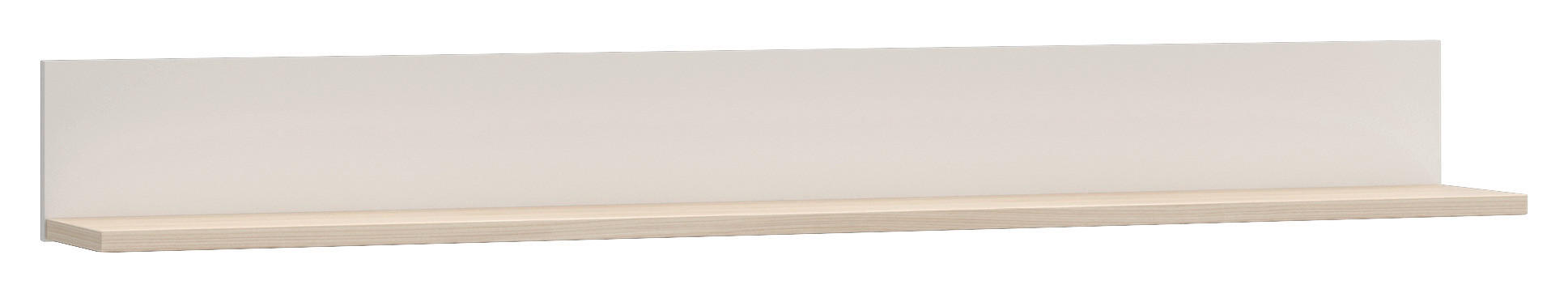 Poliță De Perete in 160/18,1/21,9 cm culoare lemn stejar, nisipiu