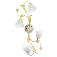 DECKENLEUCHTE 35/20/73 cm   - Pink/Weiß, KONVENTIONELL, Glas/Metall (35/20/73cm)