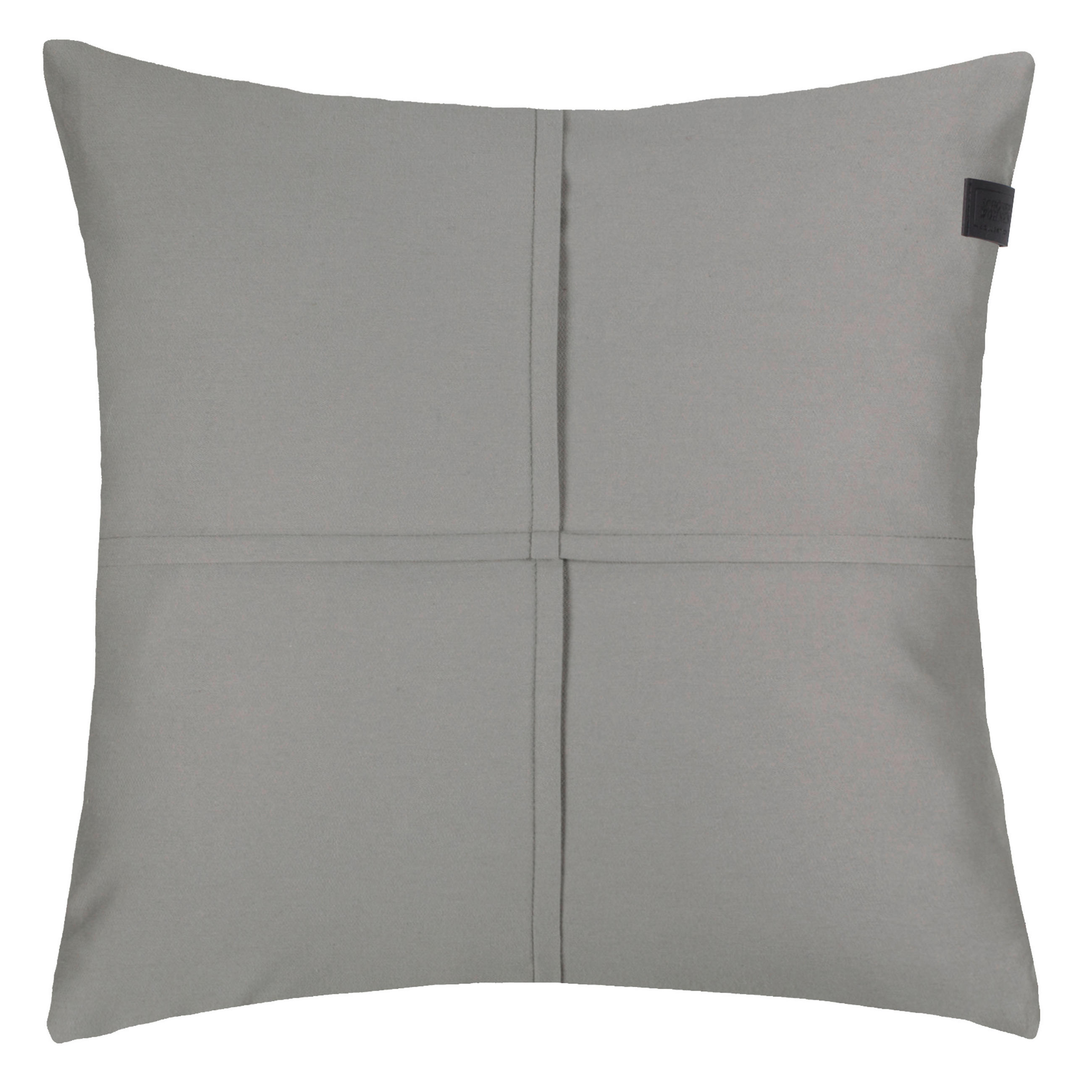 KISSENHÜLLE SW-SOFT 38/38 cm  - Hellgrau, KONVENTIONELL, Textil (38/38cm) - Schöner Wohnen