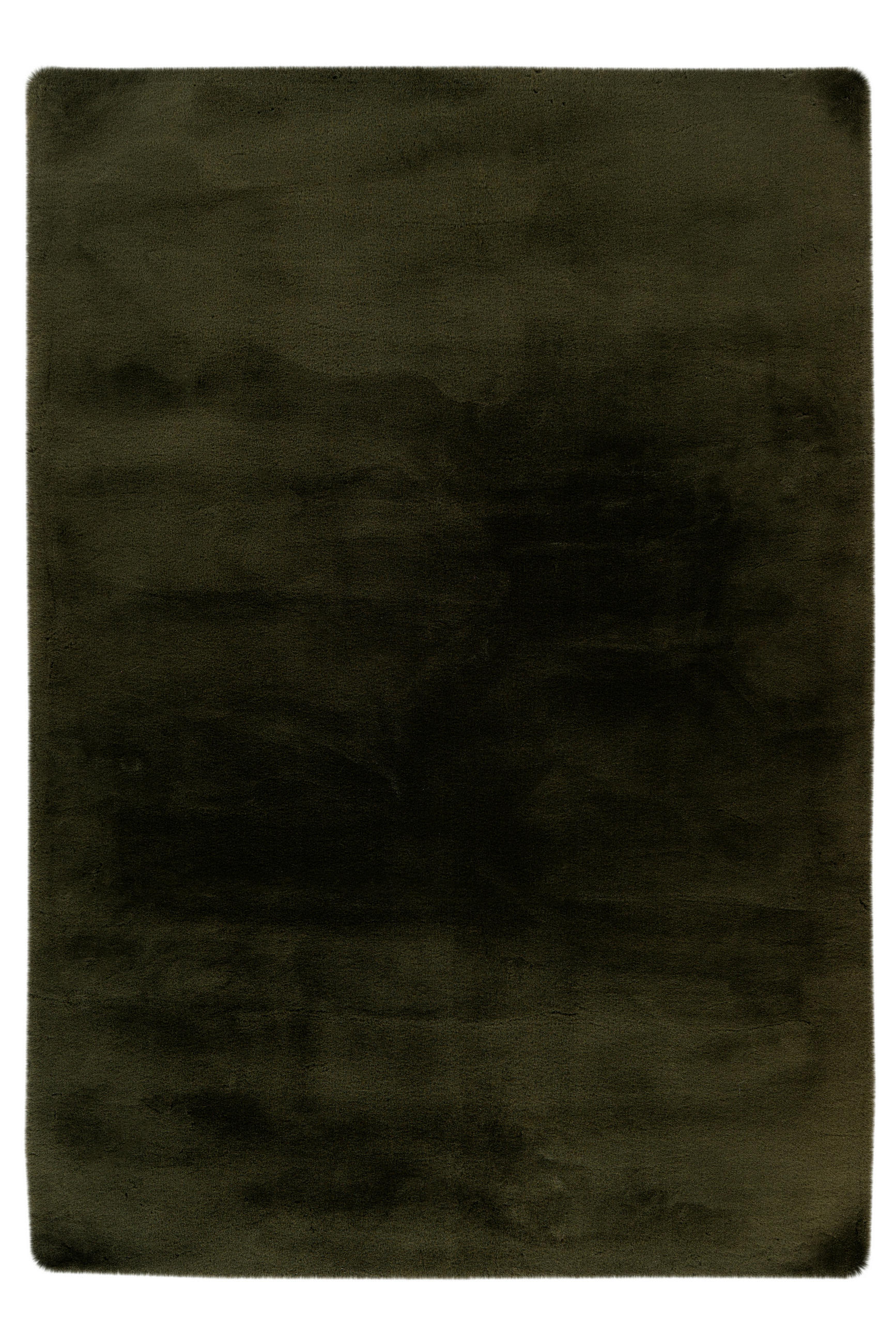 HOSSZÚ SZÁLÚ SZŐNYEG   - sötétzöld, Basics, textil (80/150/3,9cm)