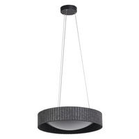 LED-PENDELLEUCHTE 50/150 cm   - Dunkelgrau, Natur, Kunststoff/Textil (50/150cm) - Ledvance