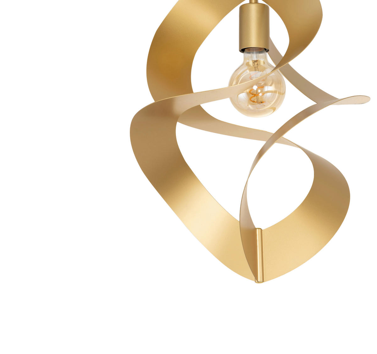 DECKENLEUCHTE 35/60 cm   - Goldfarben, Design, Metall (35/60cm) - Collet's Monde