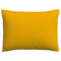 KOPFPOLSTERBEZUG WOVEN SATIN 60/80 cm  - Dunkelgelb, Basics, Textil (60/80cm) - Schlafgut