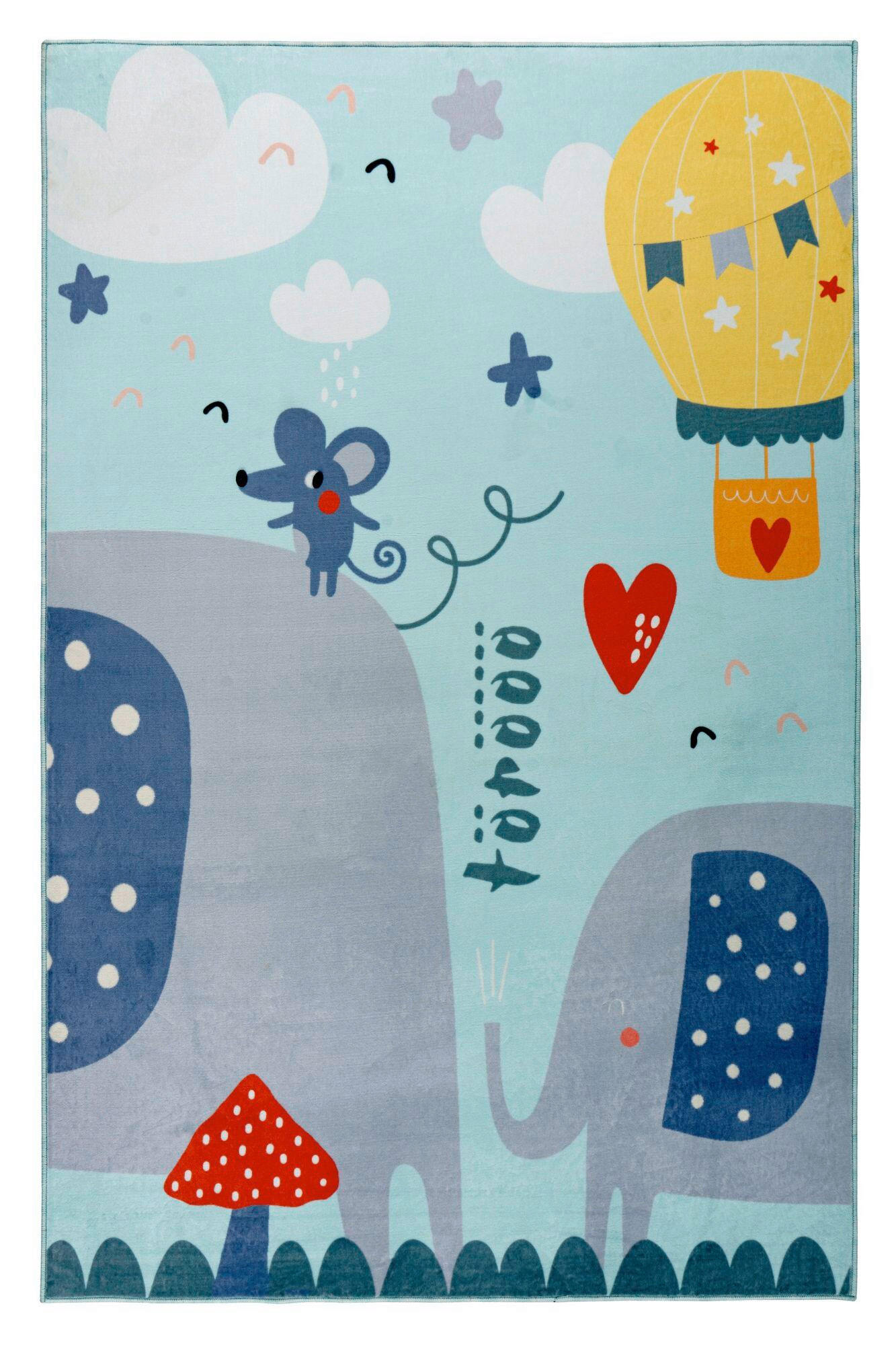 KINDERTEPPICH 115/160 cm My Magic Kids  - Multicolor, Design, Textil (115/160cm) - Obsession