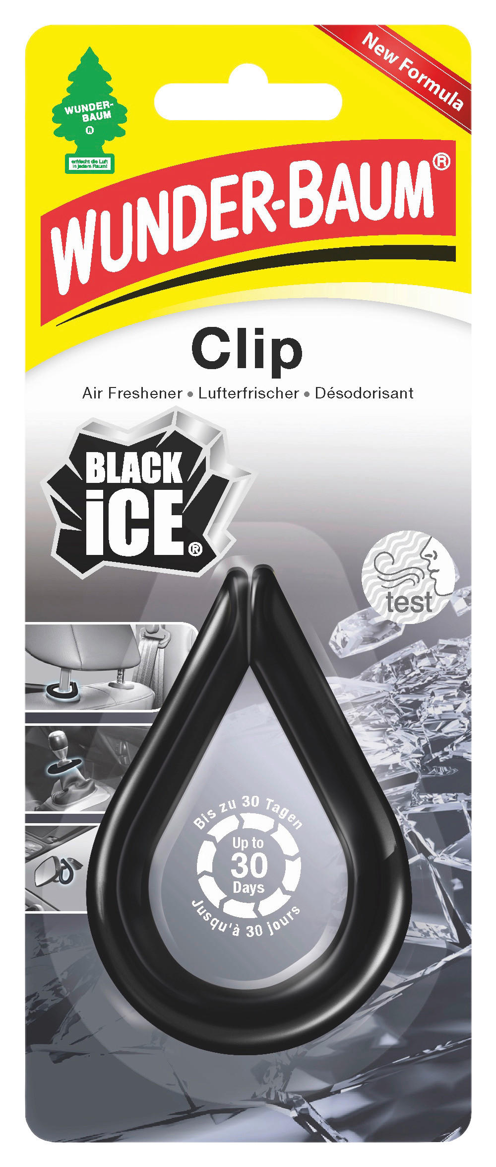 Wunderbaum Clip Black Ice Duft 1 Stk