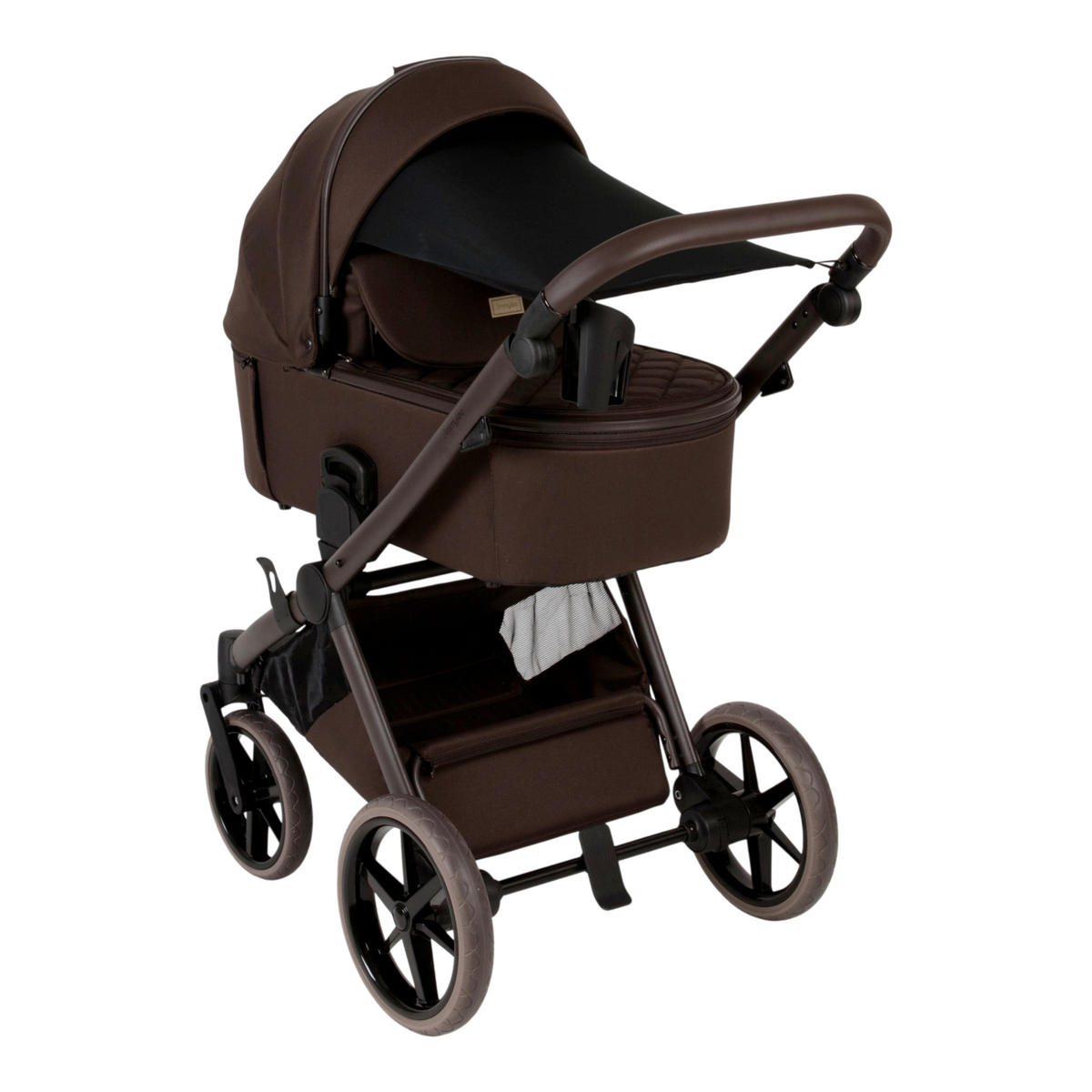 KINDERWAGENSET  - Braun, Trend, Kunststoff/Textil (100/59/106cm) - Jimmylee