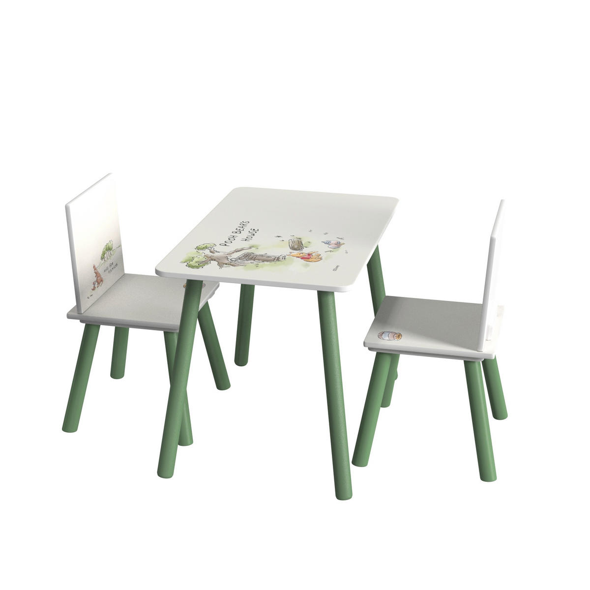 DEČJI SET ZA SEDENJE  višebojna  drvo, plastika, pločasti materijal  - višebojna, Osnovno, drvo/pločasti materijal - Disney