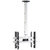 TV-HALTERUNG Silberfarben  - Silberfarben, Modern, Metall (62/127/19cm) - MID.YOU