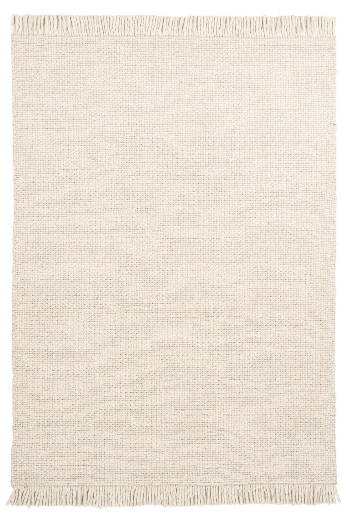FLACHWEBETEPPICH 200/290 cm Creme  - Creme, Basics, Textil (200/290cm) - Kayoom