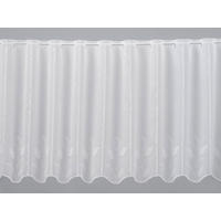 KRATKA ZAVJESA bijela   - bijela, Basics, tekstil (120cm)