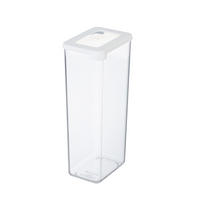 MATLÅDA 2,25 l  - vit/transparent, Basics, plast (9/13/28cm) - Gastromax by Orthex