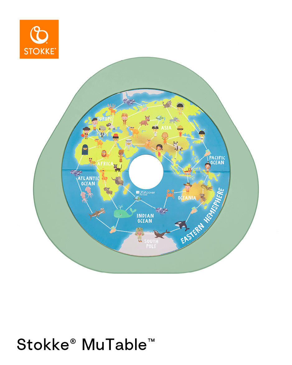 SPIELMATTE MuTable  - Multicolor, Basics, Karton/Holz (54/54/1cm) - Stokke