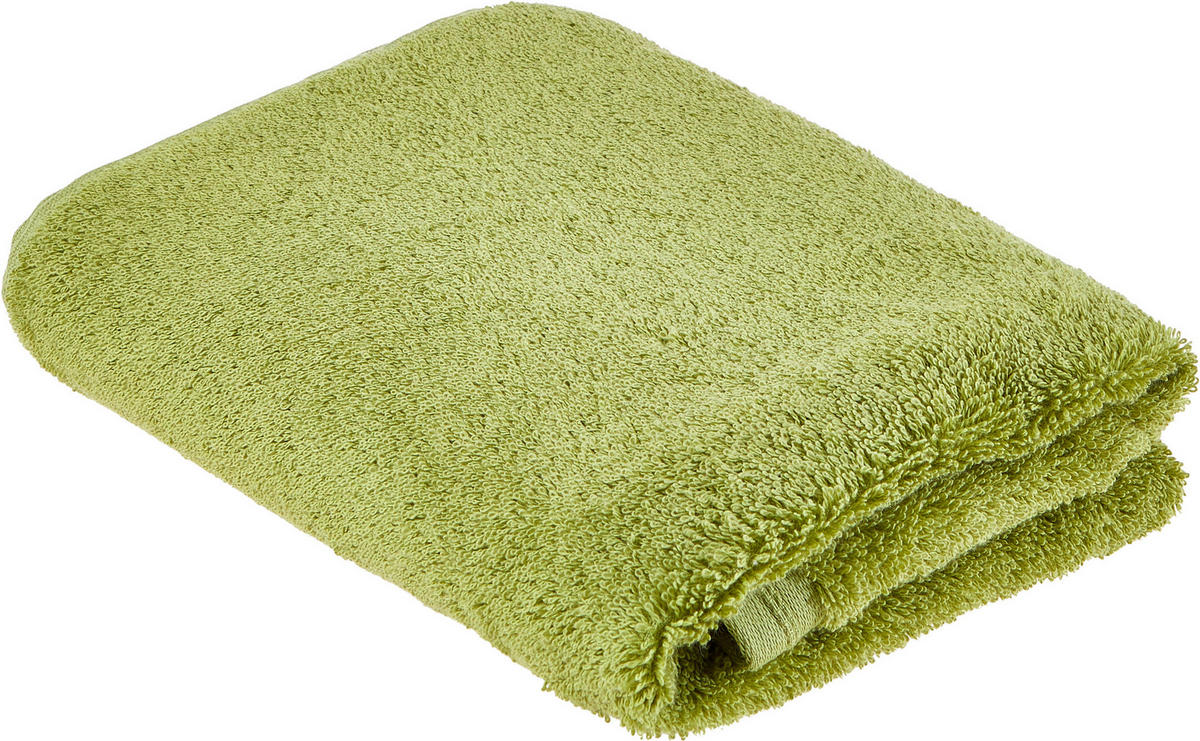 RUČNÍK VEGAN, 50/100 cm, zelená - zelená, Basics, textil (50/100cm) - Vossen