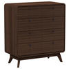 KOMMODE Cassie  in 80/88/39 cm  - Walnussfarben/Braun, Design, Holzwerkstoff (80/88/39cm) - MID.YOU