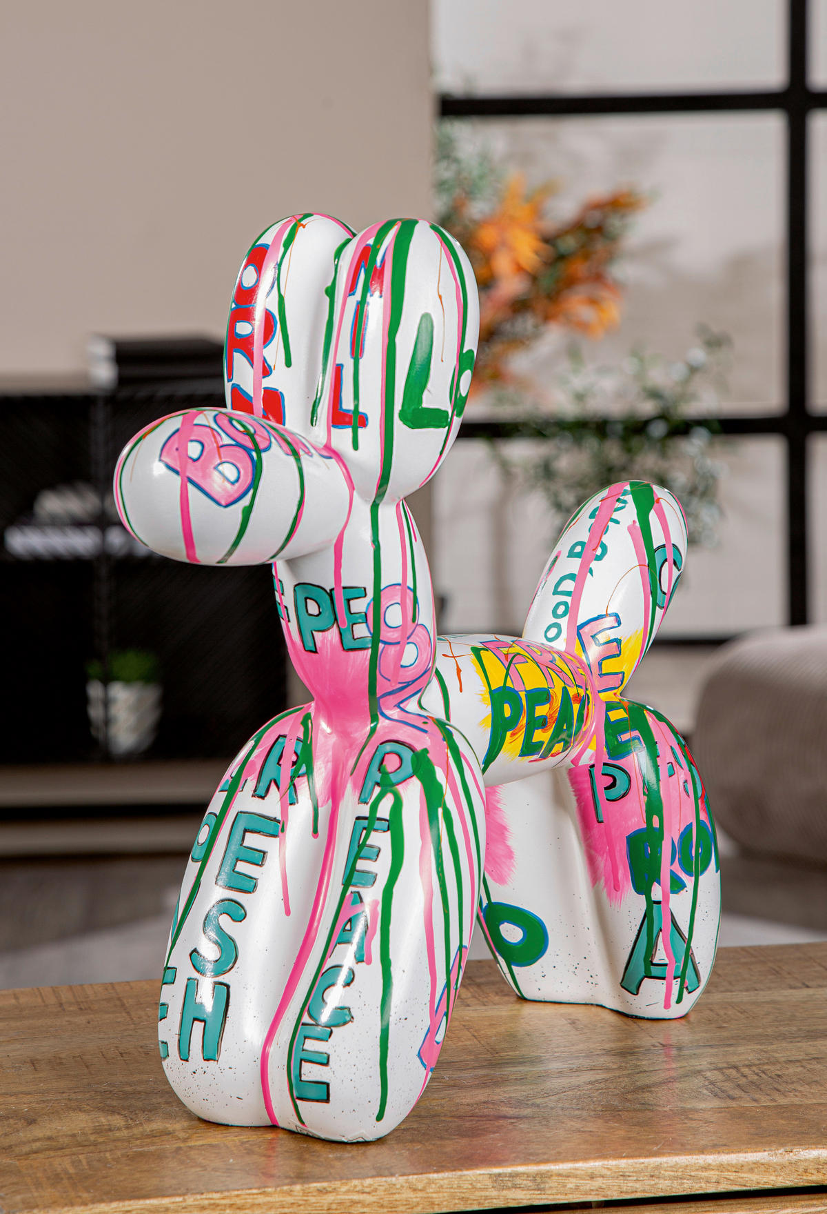 DEKOHUND - Multicolor, Trend, Kunststoff (41/40/13cm) - Ambia Home