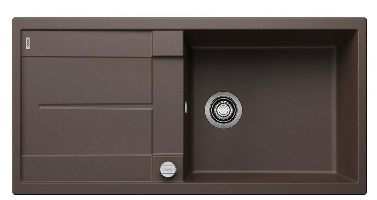 SPÜLE 515287  - Braun, Basics, Stein (100/19/50cm) - Blanco