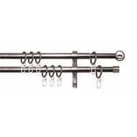 GARNIŠNA SET boja nerđajućeg čelika, metal - boja nerđajućeg čelika, Osnovno, metal (200-350cm)