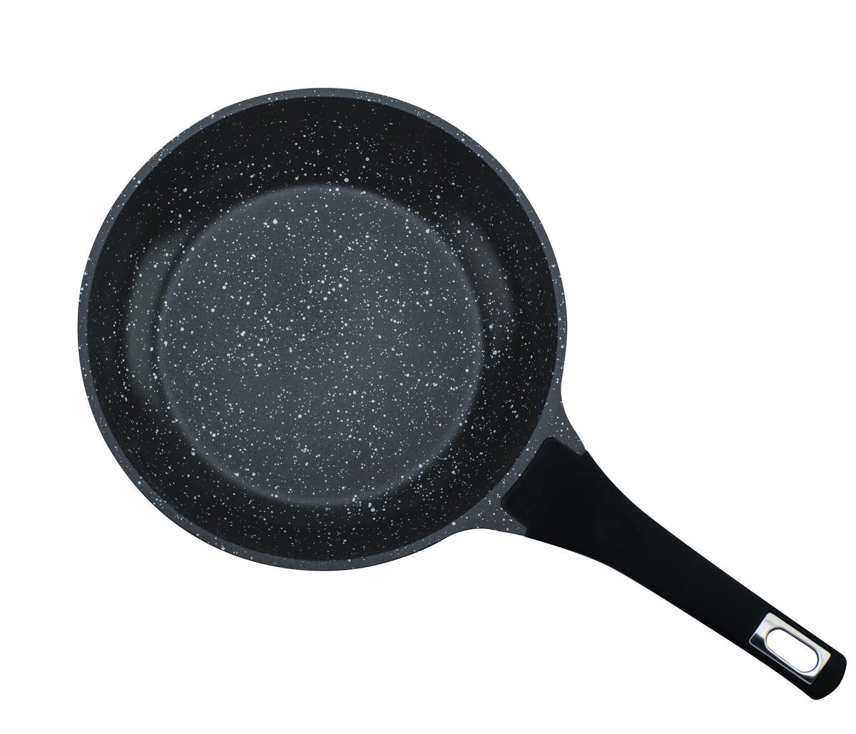 BRATPFANNE Titanium Granit Advanced Vitaflon® Quarzit Beschichtung 24 cm  - Schwarz, Basics, Metall (24cm) - GSW