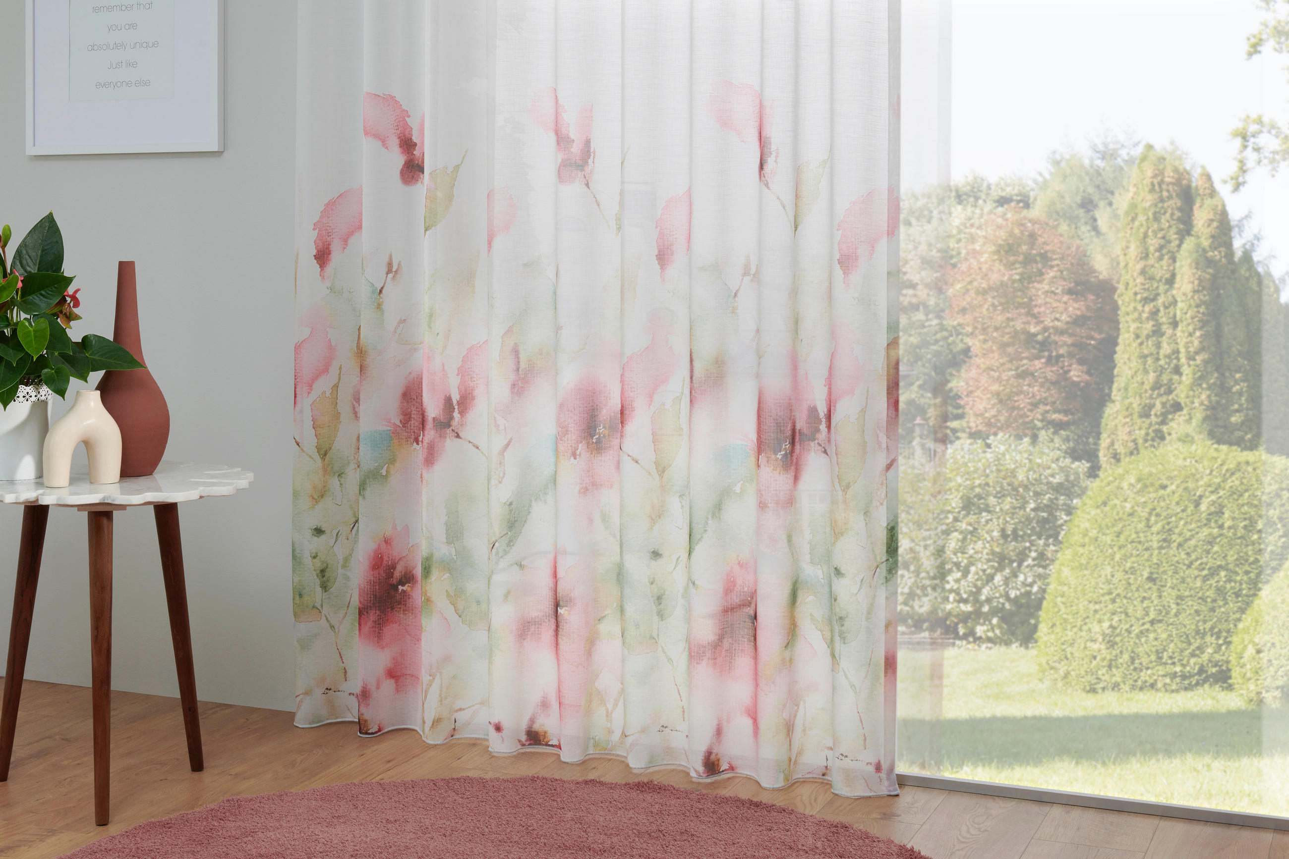 STORE per lfm  - Türkis/Pink, Trend, Textil (300cm) - Esposa