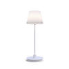 BORDSLAMPA Gil il Grande 14/14/37 cm   - vit/opal, Design, metall/glas (14/14/37cm) - Belid