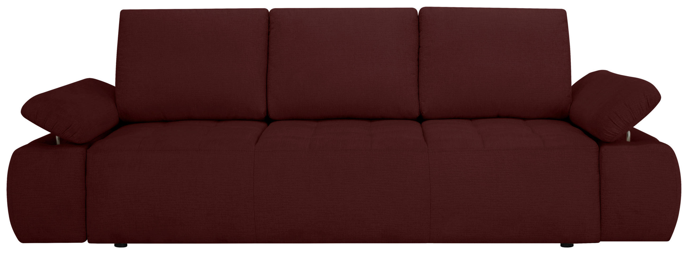 Mid.you Schlafsofa Rot 255x89x109 cm