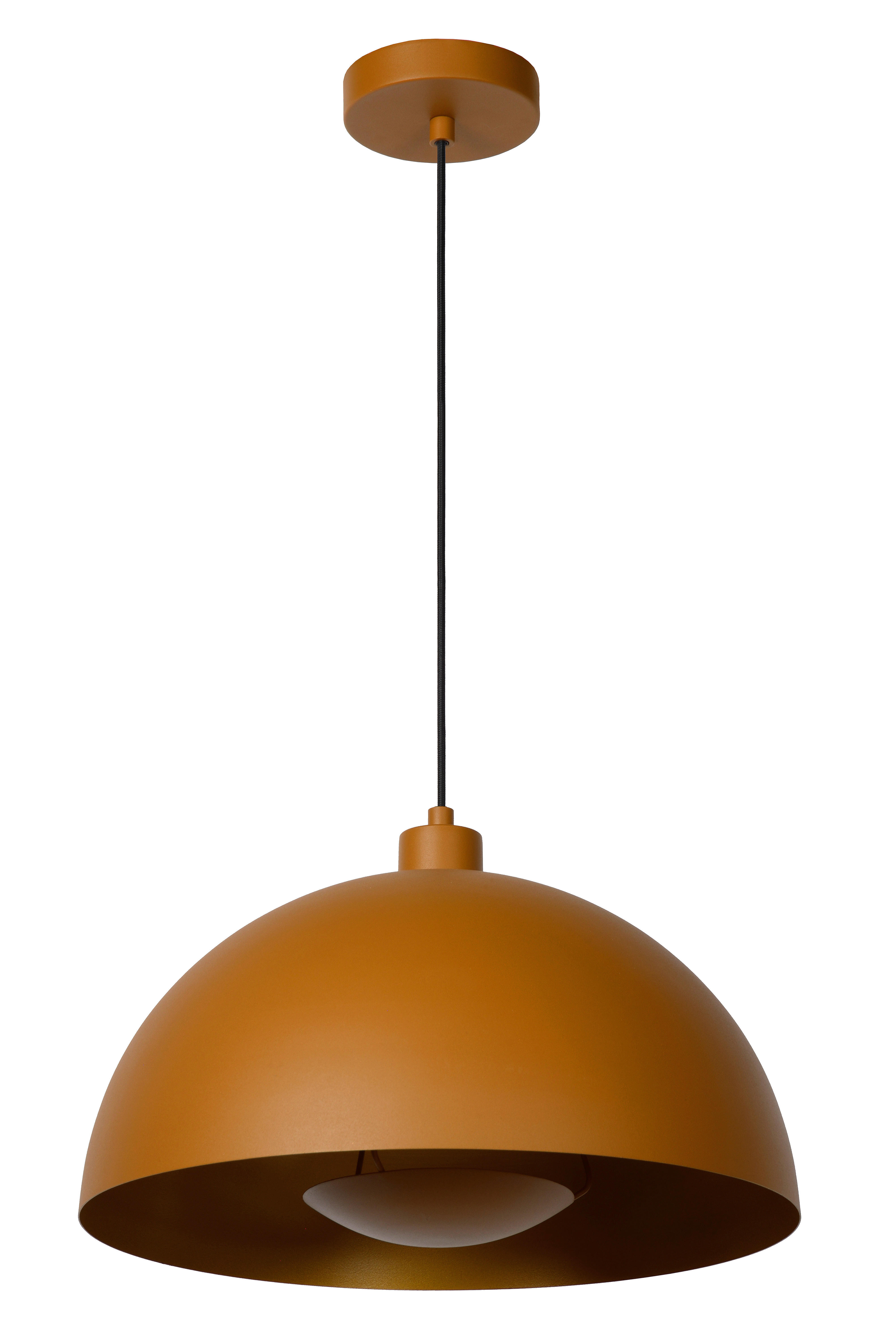 HÄNGELEUCHTE SIEMON 40/150 cm   - Currygelb, Design, Metall (40/150cm) - Lucide