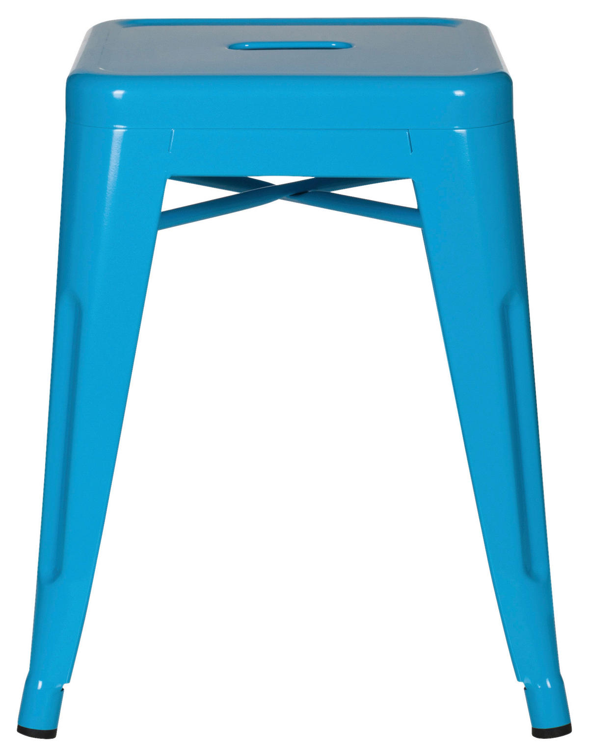 TABURE, kovina svetlo modra  - svetlo modra, Basics, kovina (39/46/39cm) - MID.YOU