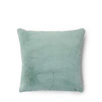 FELLKISSEN 50/50 cm  - Grün, Basics, Textil/Fell (50/50cm) - Essenza