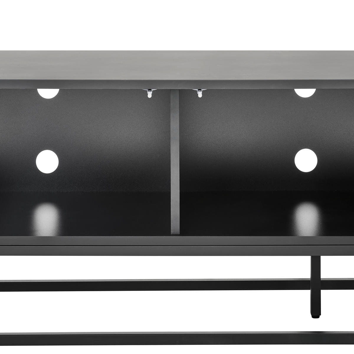SIDEBOARD Libreville 180/52/40 cm  - Grau, Design, Holzwerkstoff/Metall (180/52/40cm) - MID.YOU