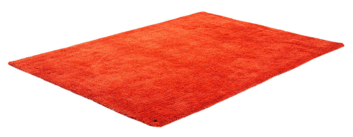 PREPROGA Z VISOKIM FLOROM Cozy  160/230 cm  taftano  opečnato rjava  - opečnato rjava, Basics, tekstil (160/230cm) - Tom Tailor