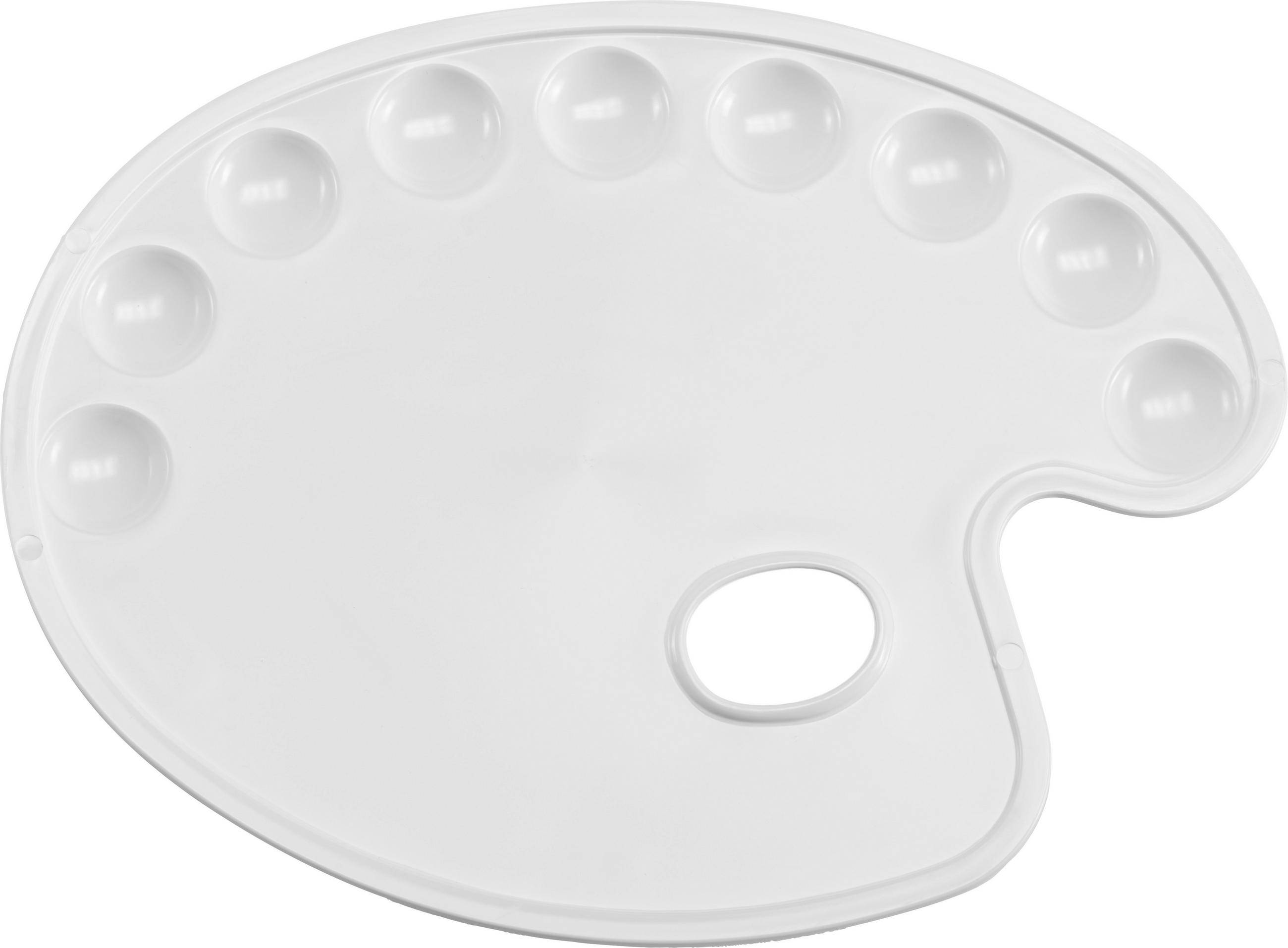 MISCHPALETTE - Weiß, Basics, Kunststoff (22/29cm)
