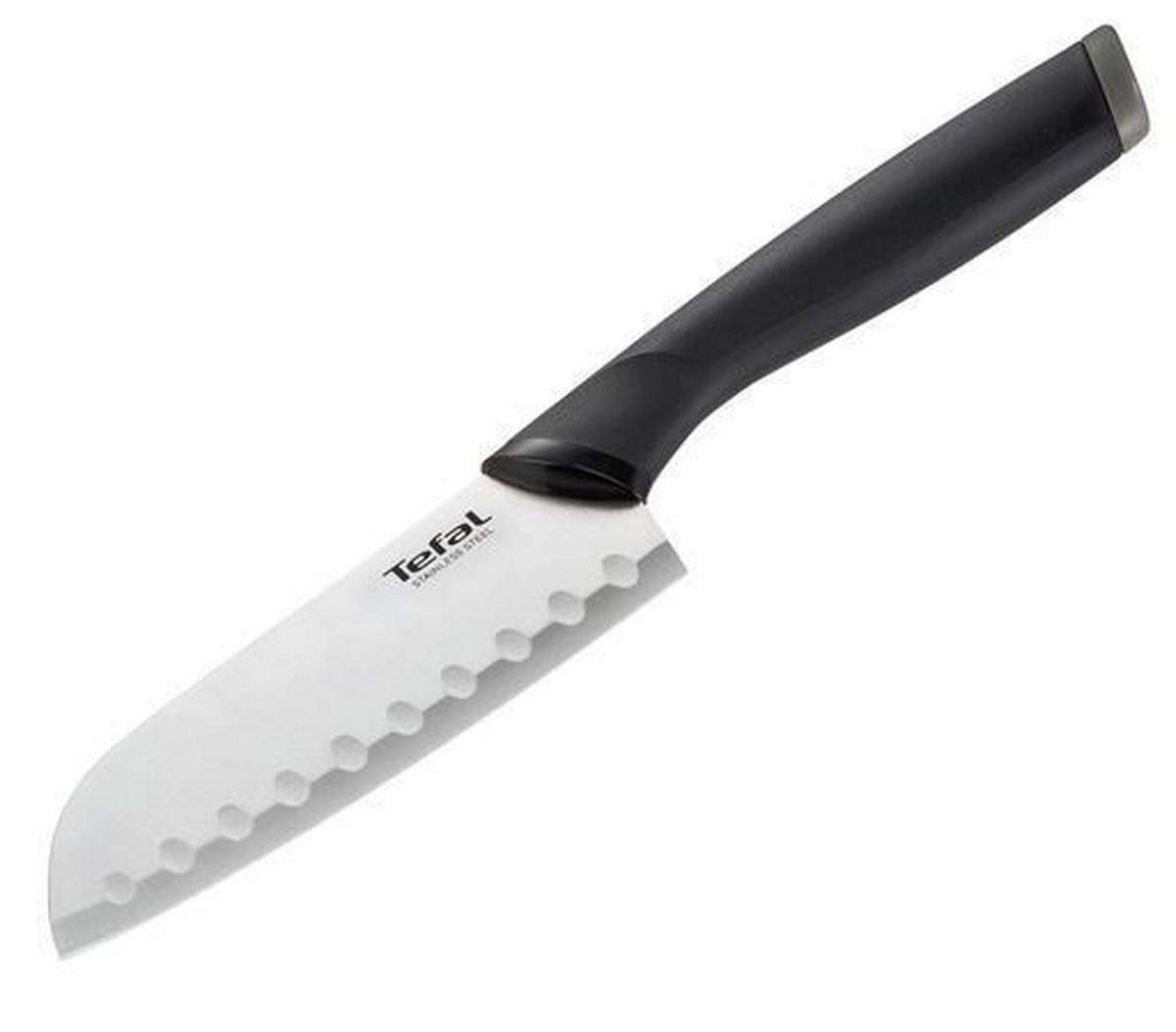 SANTOKU KÉS  - világosszürke/fekete, Basics, műanyag/fém (2.5cm) - Tefal