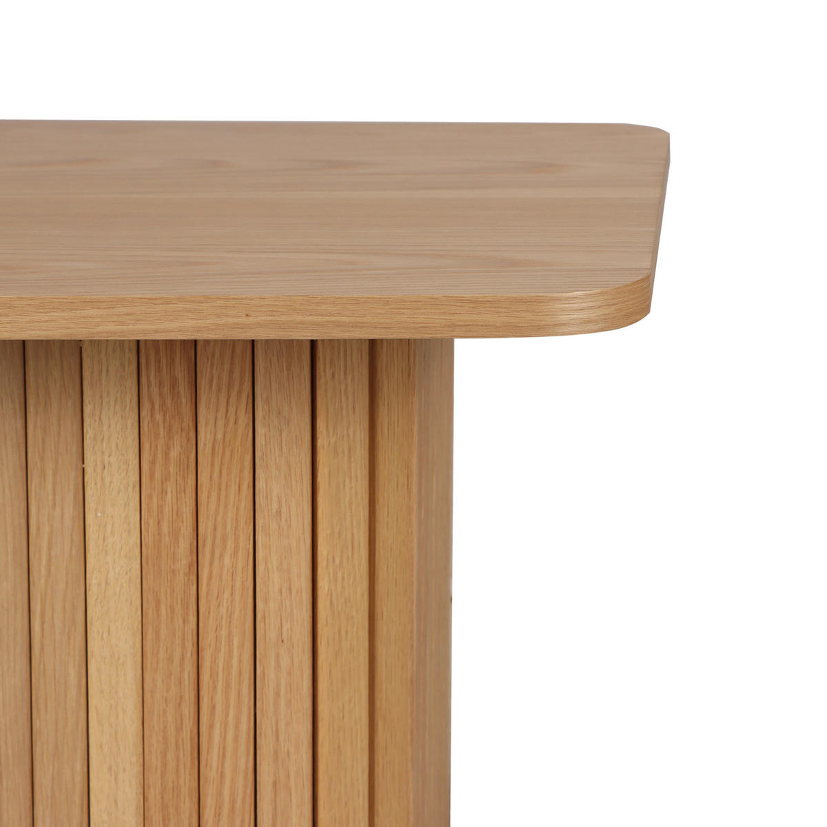 BEISTELLTISCH 50/50/40 cm Eiche furniert Eichefarben quadratisch  - Eichefarben, Basics, Holz/Holzwerkstoff (50/50/40cm) - Xora