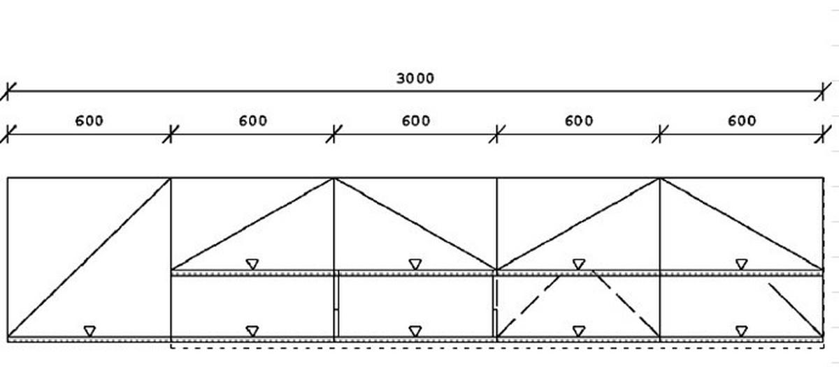 KÜCHENLEERBLOCK 300 cm   in Braun, Hellgrau  - Hellgrau/Schwarz, Basics, Holzwerkstoff/Metall (300cm) - Impuls