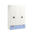 BABYKLEIDERSCHRANK Now! Minimo - Blau/Weiß, Design, Holzwerkstoff (135/192/53,1cm) - Now by Hülsta BABYKLEIDERSCHRANK Now! Minimo - Blau/Weiß, Design, Holzwerkstoff (135/192/53,1cm) - Now by Hülsta